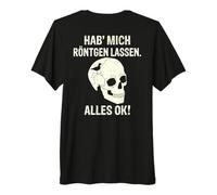Backprint Laisse-Moi x -Rray Tout ok Oiseau dans la tête T-Shirt Haut de Gamme