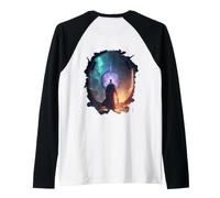 Backprint L'Aventure du Sorcier et Le Portail Mystique Manche Raglan
