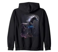 Backprint Le Cheval Arc-en-Ciel Mystique Une Aventure Sweat à Capuche