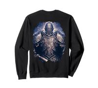 Backprint Le Chevalier Noir du Pouvoir et du mysticisme Sweatshirt