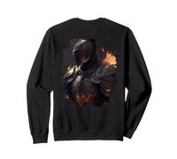 Backprint Le Chevalier Un héros dans Le Monde Sombre Sweatshirt