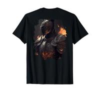 Backprint Le Chevalier Un héros dans Le Monde Sombre T-Shirt