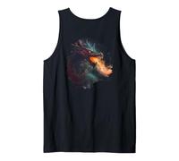 Backprint Le Dragon cracheur de feu Sombre Débardeur