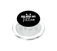 Backprint Le Mal a des Seins Seins Seins Seins drôles drôles PopSockets PopGrip pour MagSafe