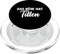 Backprint Le Mal a des Seins Seins Seins Seins drôles drôles PopSockets PopGrip pour MagSafe