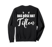 Backprint Le Mal a des Seins Seins Seins Seins drôles drôles Sweatshirt