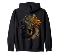 Backprint Le Puissant Dragon Fantastique se réveille Sweat à Capuche
