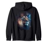 Backprint Le Puissant Roi Mystique du désert et de la Nature Sweat à Capuche