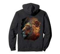 Backprint Le Puissant Roi Mystique du désert et de la Nature Sweat à Capuche