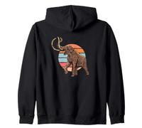 Backprint Le Temps des mammouths et l'ère glaciaire Sweat à Capuche