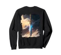 Backprint L'épée épique légendaire des héros Sweatshirt