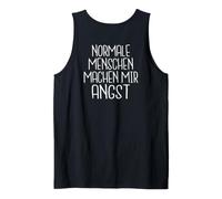 Backprint Les Gens normaux me Font Peur Débardeur