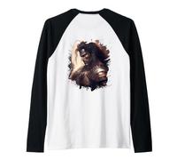 Backprint Les prouesses invincibles des Guerriers épiques Manche Raglan