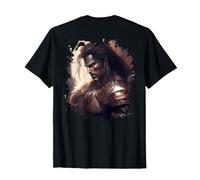 Backprint Les prouesses invincibles des Guerriers épiques T-Shirt