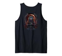 Backprint Loup épique Le Pouvoir et la beauté Débardeur