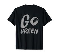 Backprint Love Planet Eco Go Green - Éco Warrior Statement T-Shirt