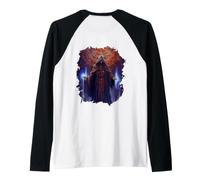 Backprint Magicien au Pouvoir mystérieux Manche Raglan