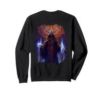 Backprint Magicien au Pouvoir mystérieux Sweatshirt