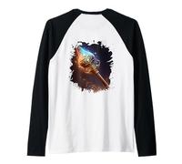 Backprint Magique Magicien Magicien Baguette Magique Manche Raglan