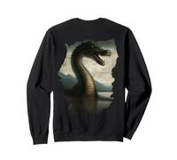 Backprint Monstre mystérieux du Loch Ness Sweatshirt