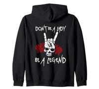 Backprint ne Soyez Pas Une Dame être Une légende Sweat à Capuche