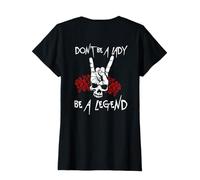 Backprint ne Soyez Pas Une Dame être Une légende T-Shirt