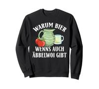 Backprint Pourquoi la bière s'il y a Aussi Äbbelwoi Sweatshirt