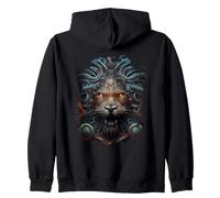 Backprint Pouvoir Royal du Lion Sweat à Capuche