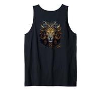 Backprint Puissance majestueuse du Lion Fantastique Débardeur