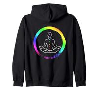 Backprint Shakra spiritualité et méditation Sweat à Capuche