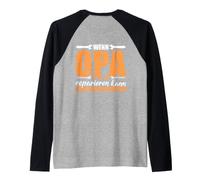 Backprint Si Grand-père ne Peut Rien réparer, Nous Sommes Manche Raglan