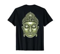 Backprint Tête de Bouddha Siddhartha Gautama T-Shirt