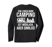 Backprint Une Vie sans Camping est Possible mais n'a Pas de Manche Longue