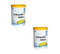 Backs Lot de 2 sachets de 600 g de fleurs de soufre pour pigeons - Peut avoir un effet de soutien pendant la mue - Soufre pour favoriser la formation du plumage