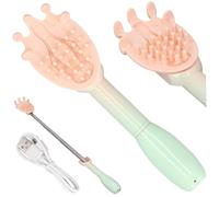 Backscratcher, gratteur de dos électrique extensible à 18 pouces de démangeaisons à une seule main avec un outil massage grattage corporel longue poignée pour le dossier voyage domicile