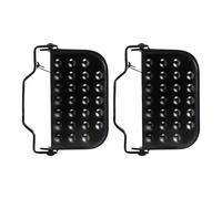 Backseat Pédale de vélo - Repliez les pédales - Broches sûres et antidérapantes - Support de pied avec structure solide - Accessoire de cyclisme pratique pour vélo pliable - Œuf