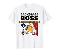 Backstage Boss Quote, équipe de Production, Directeur de scène de théâtre T-Shirt