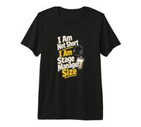 Backstage Crew Stage Manager Taille T-Shirt Haut de Gamme