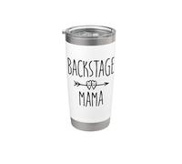 Backstage Mama Proud Stage Theatre Mom Gobelet isotherme en acier inoxydable double paroi