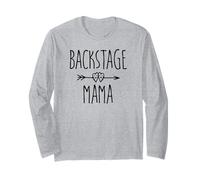Backstage Mama Proud Stage Theatre Mom Manche Longue