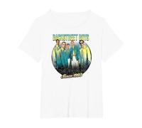 Backstreet Boys - Big City Boys T-Shirt, Femme Grandes Tailles, Blanc, 1X