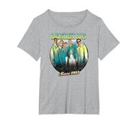 Backstreet Boys - Big City Boys T-Shirt, Femme Grandes Tailles, Gris Chiné, 1X