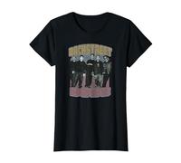 Backstreet Boys Distressed Group Photo T-Shirt, Femme, Noir, XL