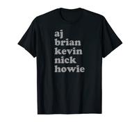 Backstreet Boys - Stacked Names T-Shirt