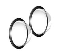 Backup Camera Cover - 2.2x2.2x0.7cm Car Rear View Camera Cover, Protective Anti-Glare | Car Backup Cameras Protector Lens Covers for Men Women Driver Safety Protection Maintenance Night Driving