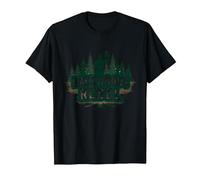 Backwoods Rebel : l'esprit d'aventure de Rugged Outdoorsman T-Shirt, Homme, Noir, M