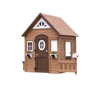 Backyard Discovery Aspen Maison Enfant en Bois | Maison de Jeux pour l'extérieur / Jardin | Maisonnette / Cabane de Jeu avec Cuisine