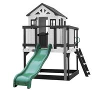 Backyard Discovery Sweetwater Heights, Aire de Jeux en Bois | Cabane Extérieur Bois Enfant | Maisonnette Exterieur avec Cuisine, Toboggan, Bac à Sable - 310 x 190 x 230 cm / 3 à 10 ans