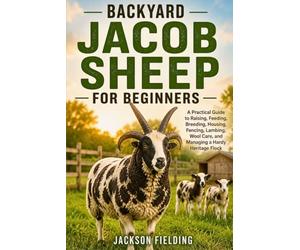 Backyard Jacob Sheep for Beginners: A Practical Guide to Raising, Feeding, Breeding, Housing, Fencing, Lambing, Wool Care, and Managing a Hardy Heritage Flock