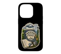 Backyard Total Log Pluviomètre Carnet Jardin Coque pour iPhone 14 Pro